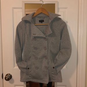 gray winter coat